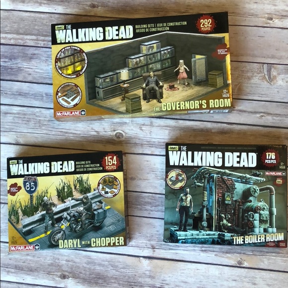 walking dead building sets 2018